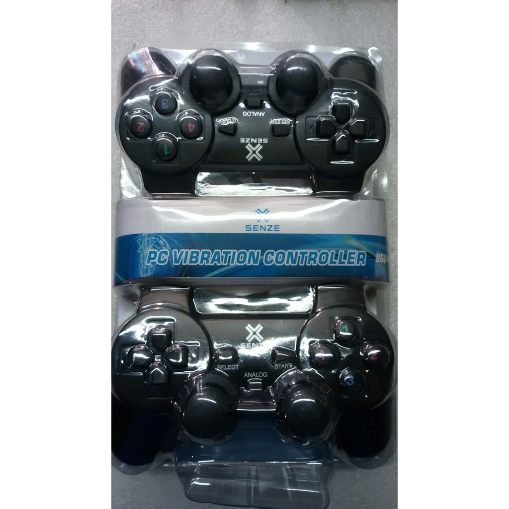Tay cầm game đôi ew 2008d có rung. vi tính quốc duy