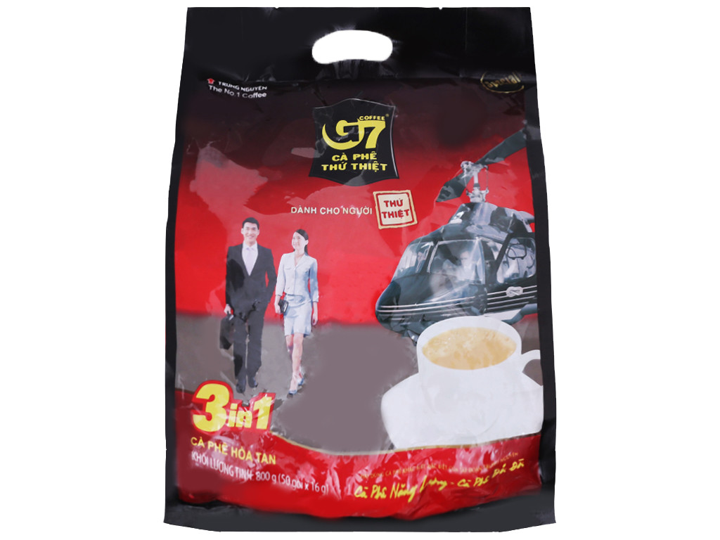 Cà Phê Sữa G7 3in1 Trung Nguyên 50 Gói 16G