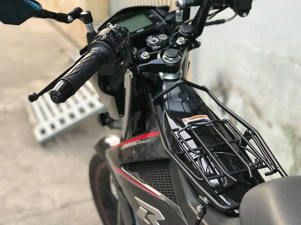 Baga giữa xe Raider và Satria FI (thép 10 ly, sơn tĩnh điện)