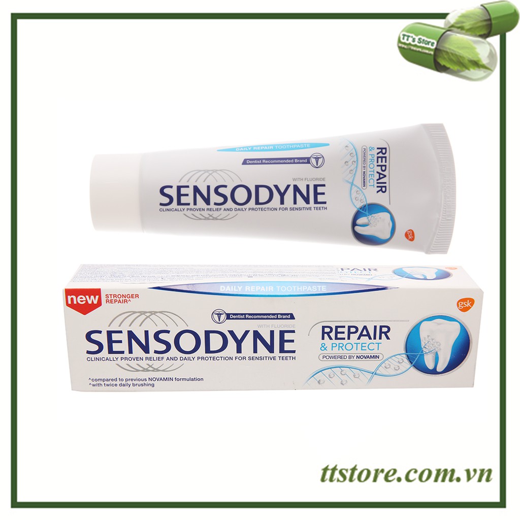 [HCM]Kem Đánh Răng Sensodyne Repair & Protect 100g
