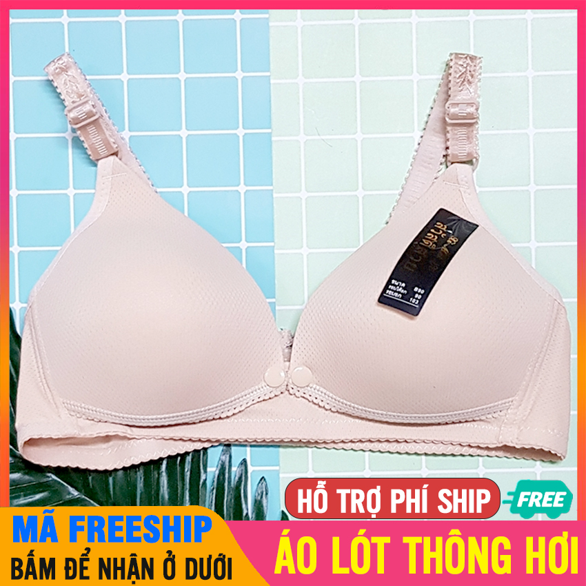 Áo Ngực Áo Lót Thái Thông Hơi Dễ Dàng Cho Bé Bú, Chống Chảy Xệ, Có Lỗ Thông Hơi Thoáng Mát, Dễ Chịu - Áo Lót Cho Mẹ Sau Sinh, Áo Ngực Cho Bé Bú Chống Chảy Xệ, Áo Lót Ngực Bà Bầu, Ao Lot Bau, Ao Nguc Cho Be Bu - Áo Lót Thái Thông Hơi