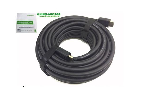 Cáp hdmi 1.4v kingmaster 25m kh407 - chính hãng box