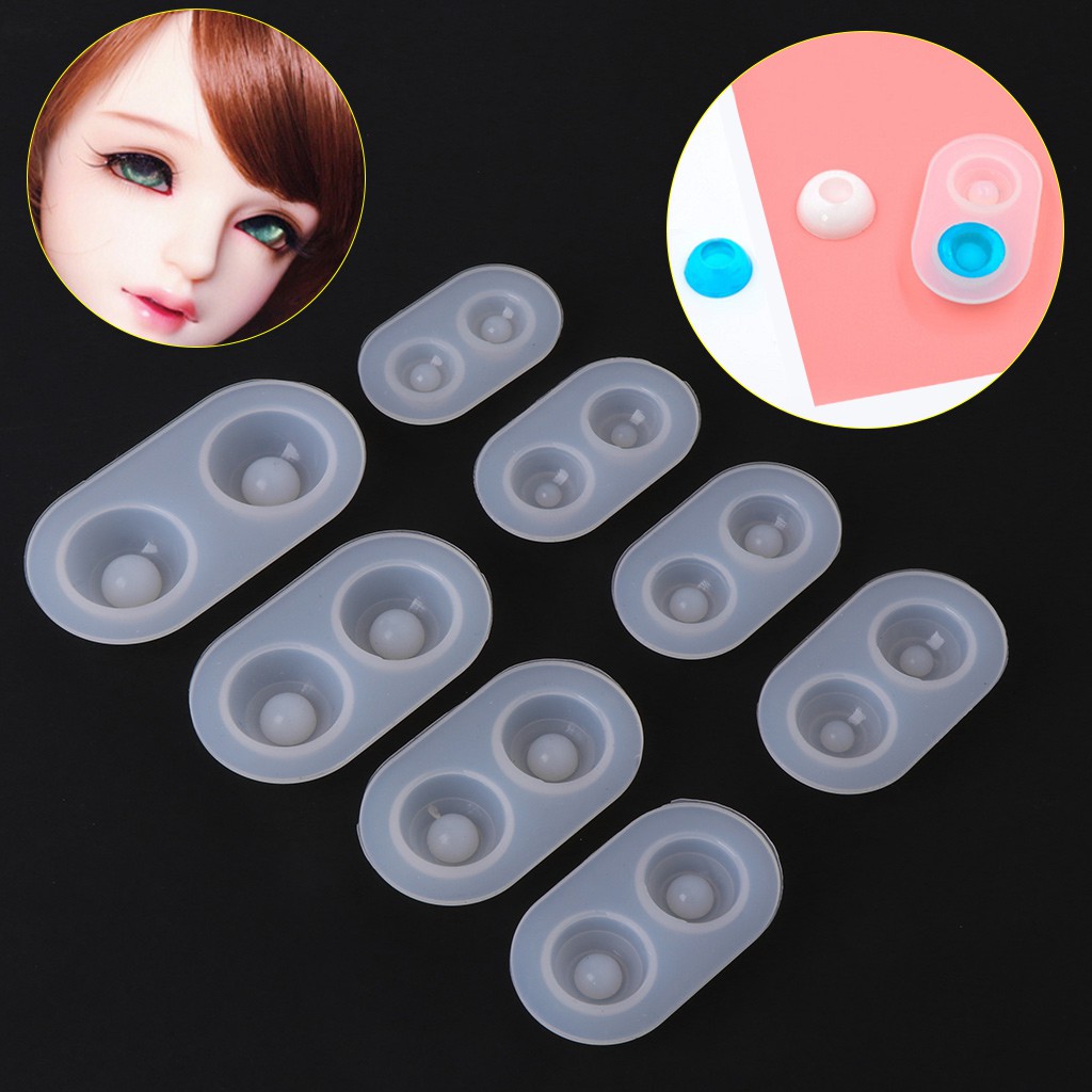 Khuôn Silicon Mắt Búp Bê BJD