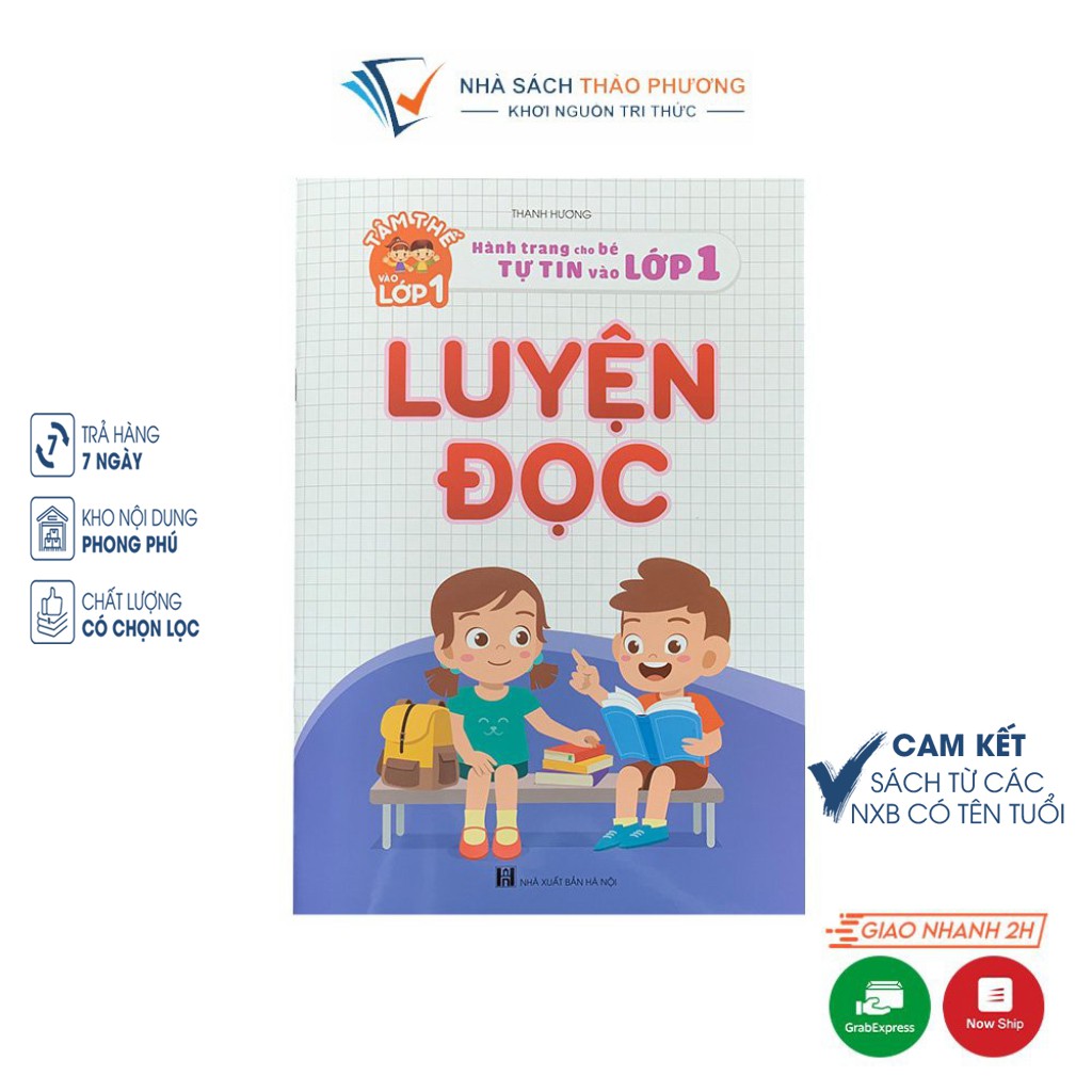 Sách - Luyện Đọc (Hành Trang Cho Bé Tự Tin Vào Lớp 1) - 1 Cuốn