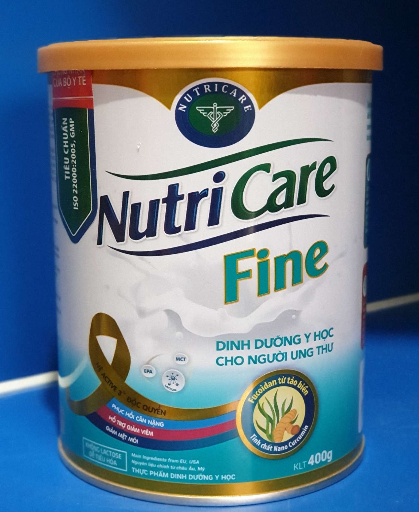 Sữa bột Nutricare Fine Dinh dưỡng tăng cường miễn dịch cho bệnh nhân ung thư