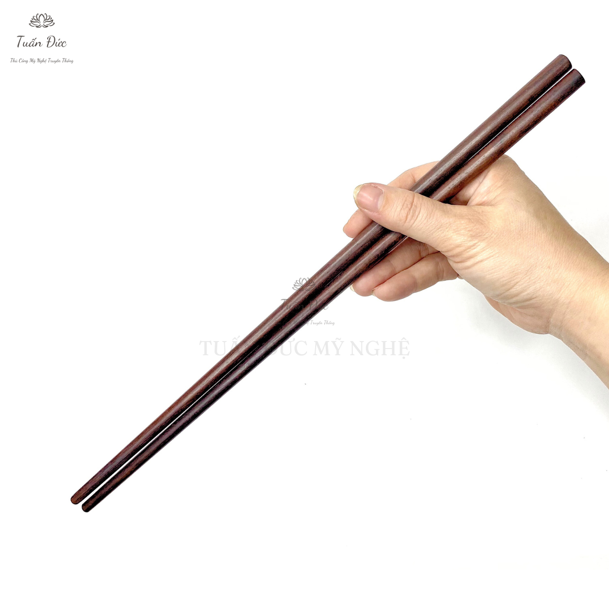 Đũa Xào Nấu Gỗ Trắc Tự Nhiên Siêu Sạch - Mã CTH720