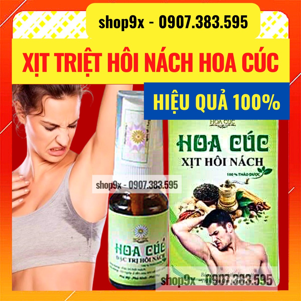 Xịt Hôi Nách Hoa Cúc  - Khử Mùi Và Giảm Thâm Hiệu Quả - Dung Tích 10ml // Shop9X