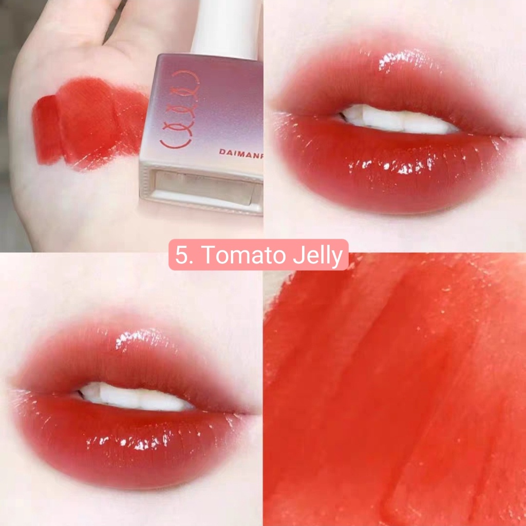 Son Kem Bóng Daimanpu dưỡng ẩm căng mọng môi Small Ice Cubes Jelly Lip Glaze