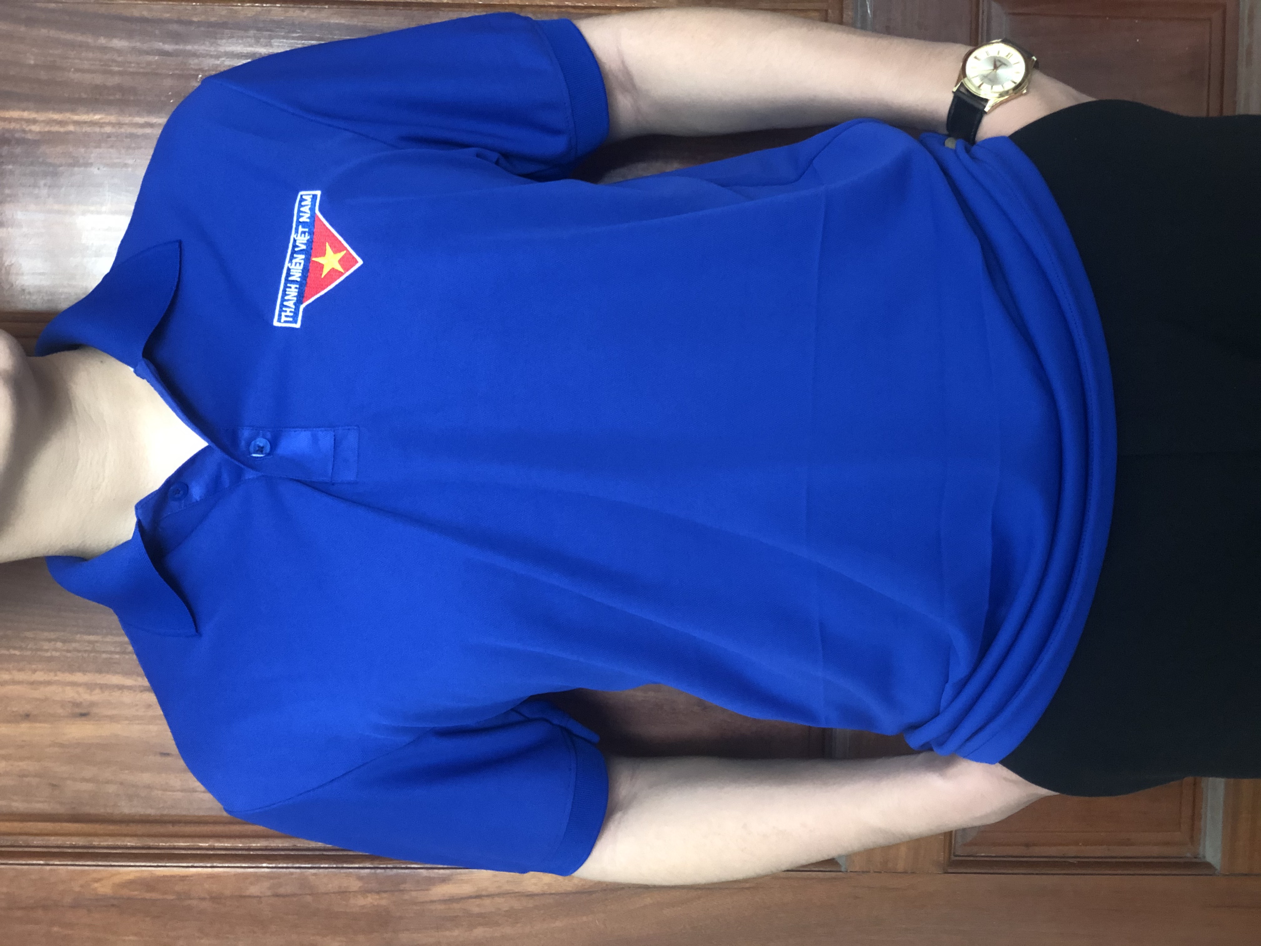 Áo thun đoàn, áo đoàn thanh niên Nam Nữ - Logo thêu, may kỹ đẹp