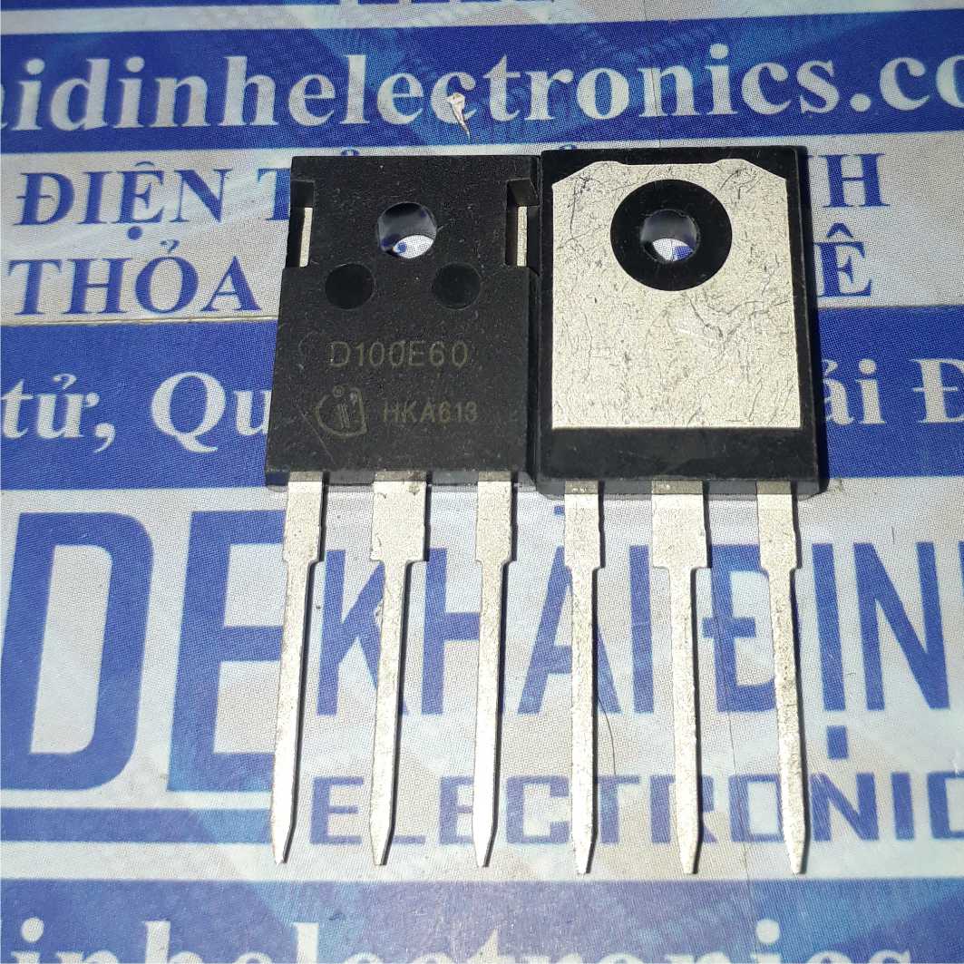 DIODE XUNG ĐÔI D100E60 IDW100E60 100E60 100A 600V trong máy hàn điện tử kde4144