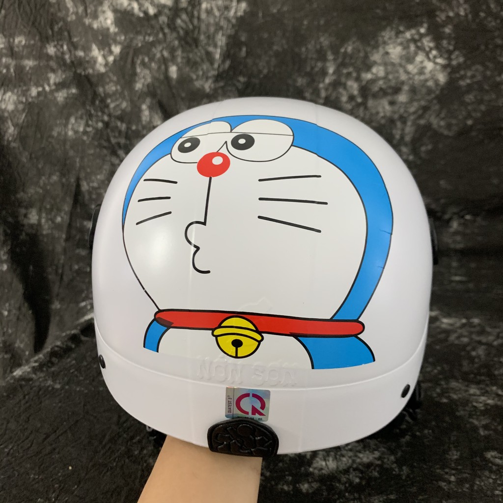 Mũ Bảo Hiểm Họa Tiết Doremon