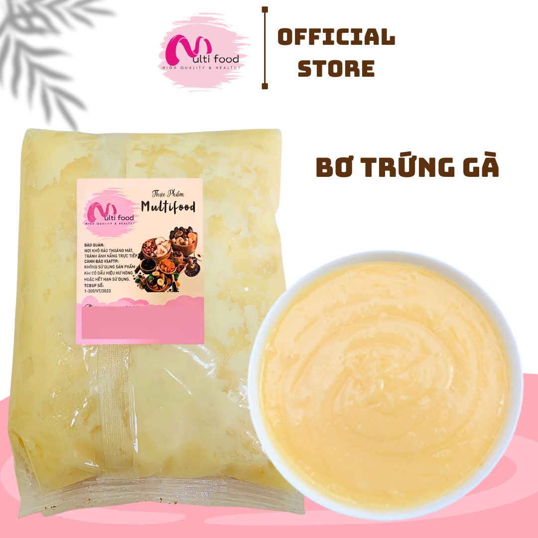 Bơ Trắng Ăn Bánh Tráng, Bánh Mì | MultiFood 500G