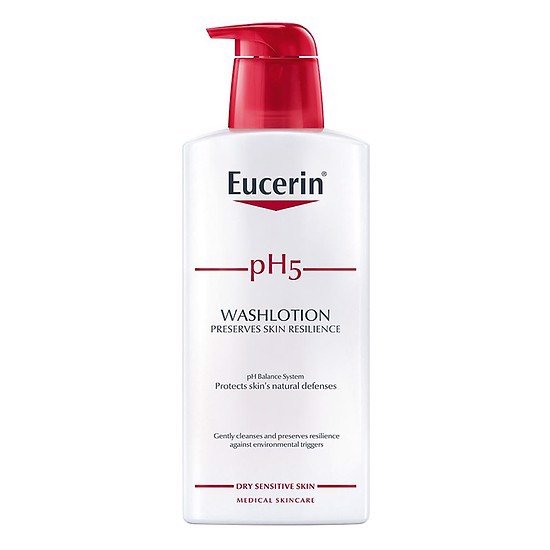 Sữa tắm và rửa mặt dành cho da nhạy cảm eucerin ph5 400ml