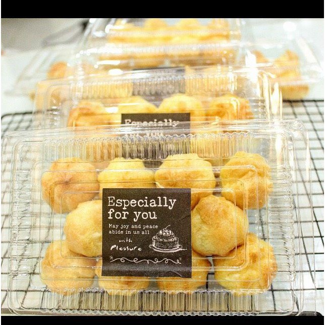 50 Hộp Nhựa 18.9 X 13 X 4 Cm Dùng Để Đựng Xoài Lắc, Bánh Kẹo, Rau Đỗ, Xôi Gấc H55 - Plastic Box