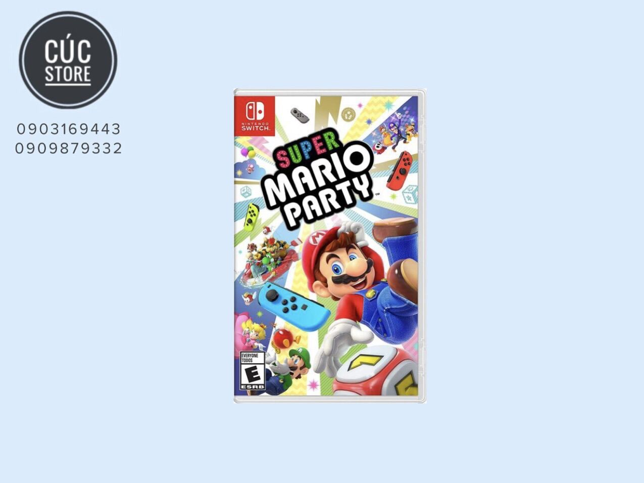 Băng chơi game Nintendo Switch: Super Mario Party