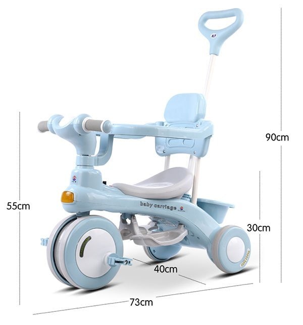 Xe đẩy cho bé cao cấp cho bé có nhạc và đèn 618
