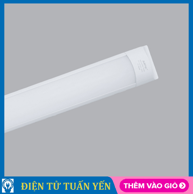 Đèn led bán nguyệt mpe bn2-18t công suất 18w, chiều dài 60cm, ánh sáng trắng - hàng chính hãng