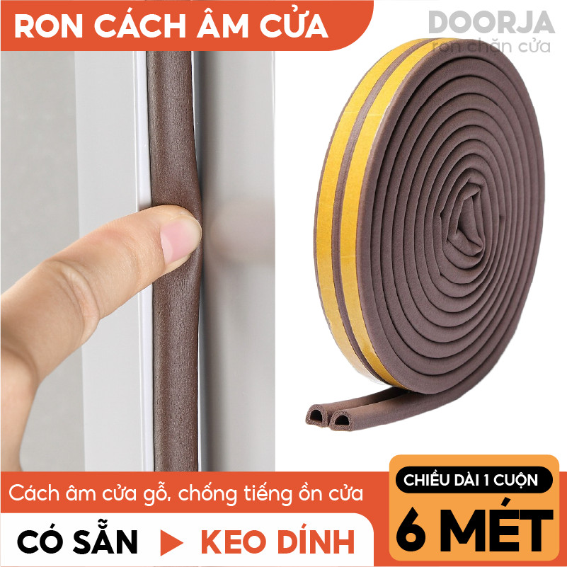 Giăng Khung Cửa Ron Cửa Gỗ Chống Con Trùng Cách Âm, Chống Va Đập DOORJA