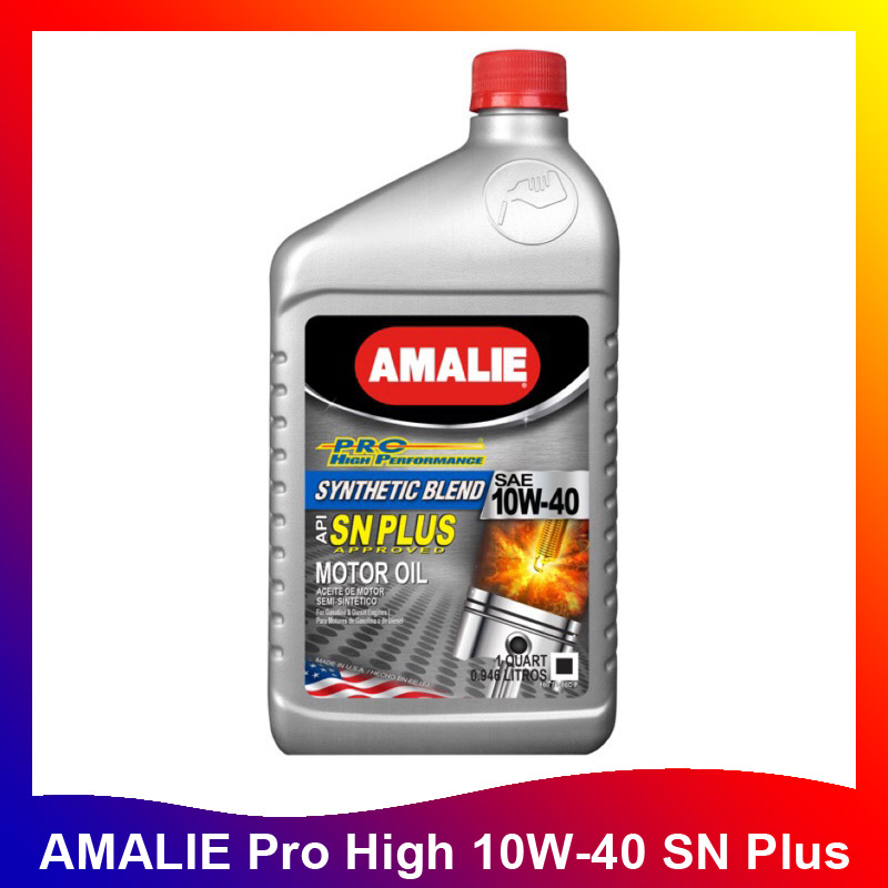 Nhớt amalie pro high 10w40 sn plus