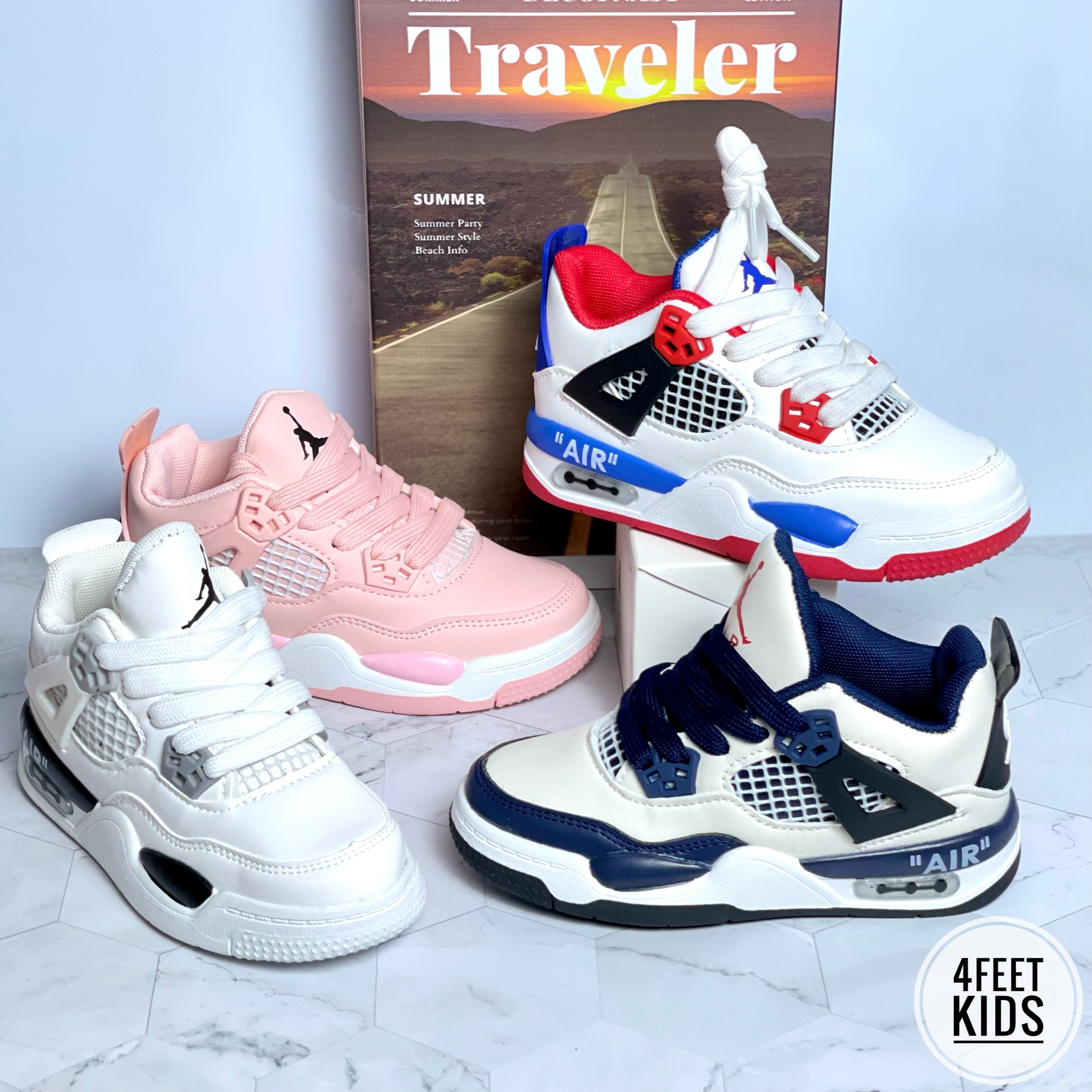 [Nhập LazXuHuong13 giảm 20k cho đơn 149k] Giày Sneaker Costa Air 6 Trẻ Em Cho Bé Trai Bé Gái Từ 3-12 Tuổi, Siêu Xinh cho bé Outfit cực ngầu, để con tự tin hơn