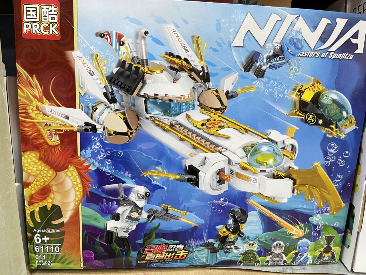 Mô Hình Lắp Ráp Lego Ninjago Sấm Sét 71699 576 chi tiết  Lala Toys