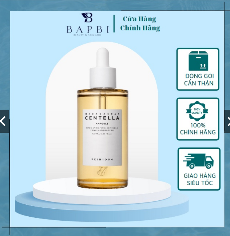 Serum Centella Rau Má 55ml 100ml tinh chất rau má Skin1004 madagascar chính hãng