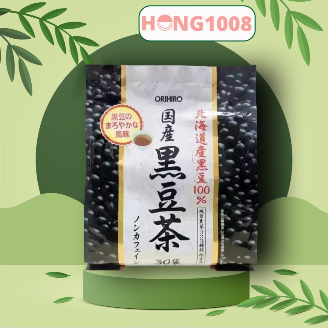 Trà đậu đen Orihiro 30 gói của Nhật Bản - Trà đỗ đen nhật - Shop Hong1008