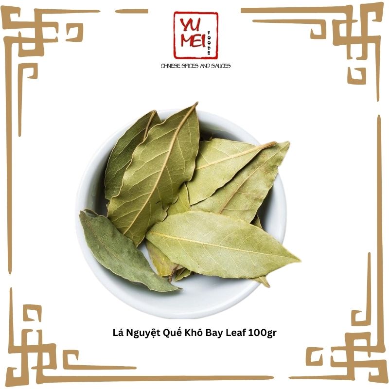 Lá Nguyệt Quế Khô Bay Leaf 100gr