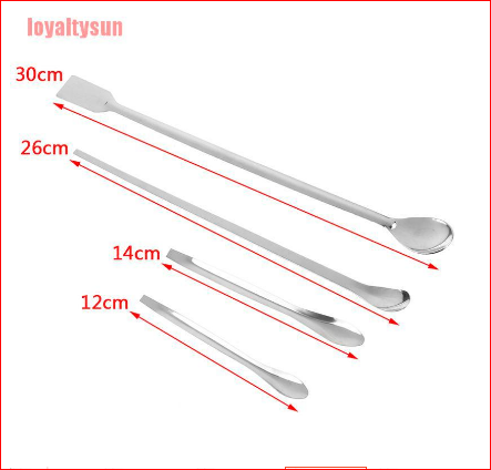 Muỗng múc hóa chất/ thìa xúc hóa chất INOX phòng thí nghiệm chuyên dụng