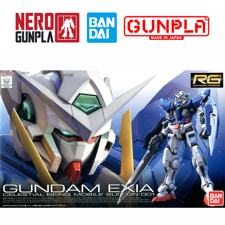 Mô Hình Lắp Ráp Bandai Gunpla RG 1/144 Exia Gundam