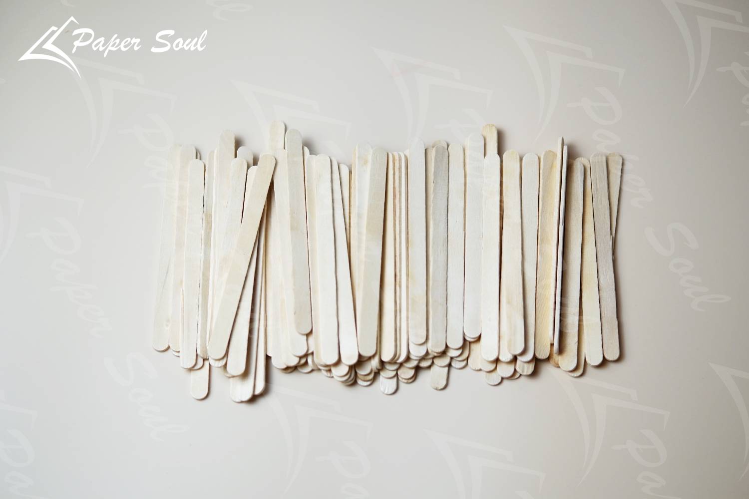 Que kem gỗ handmade | Kích thước 1x13.5 cm | Que đè lưỡi gỗ, que kem làm mô hình