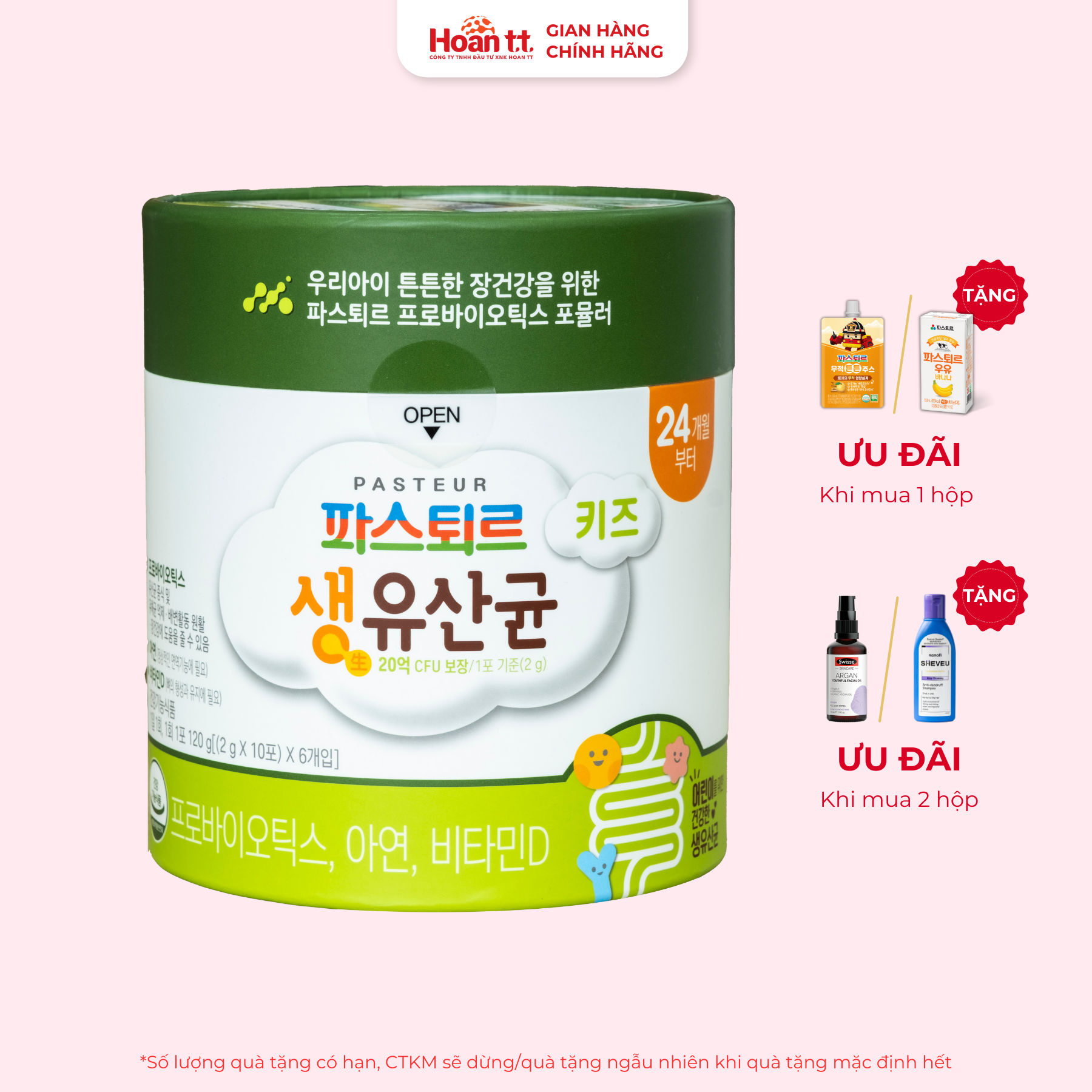  Men vi sinh Hàn Quốc  Sysy Lotte bổ sung lợi khuẩn hỗ trợ cho bé táo bón biếng ăn 