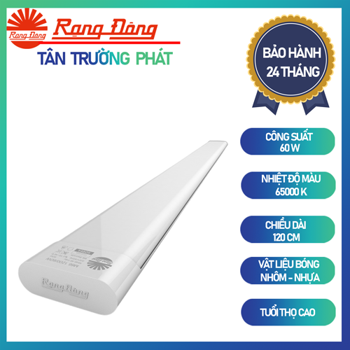 Chính hãng đèn led bán nguyệt rạng đông 60w m66 1200/60w