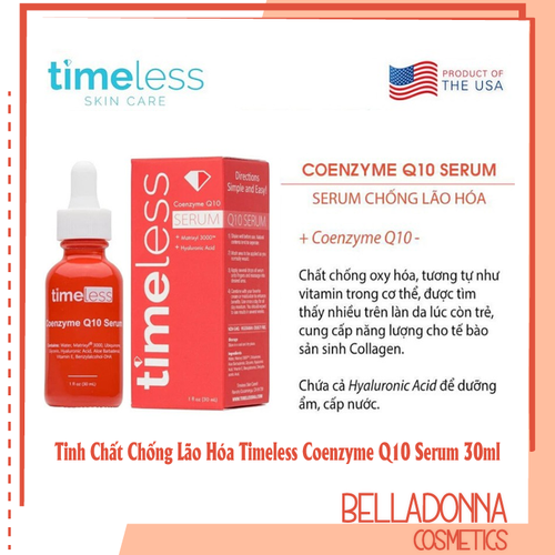 [HCM]Tinh Chất Chống Lão Hóa Timeless Coenzyme Q10 Serum 30ml