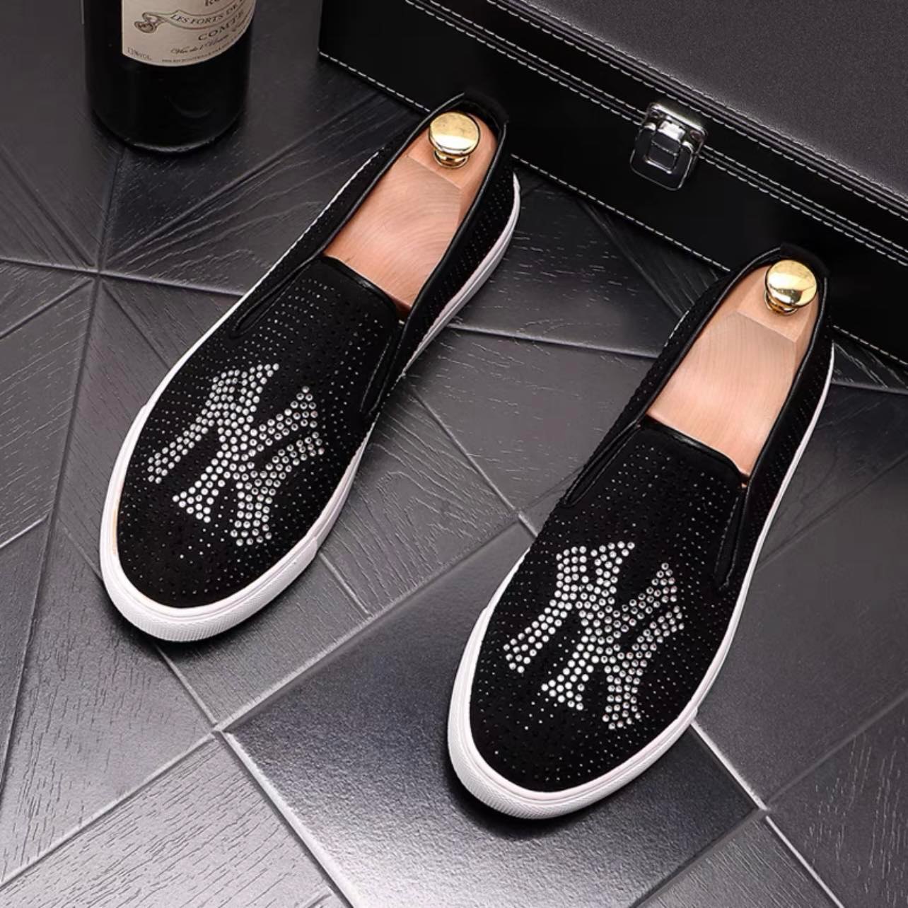 Giầy lười đá NY đá nam