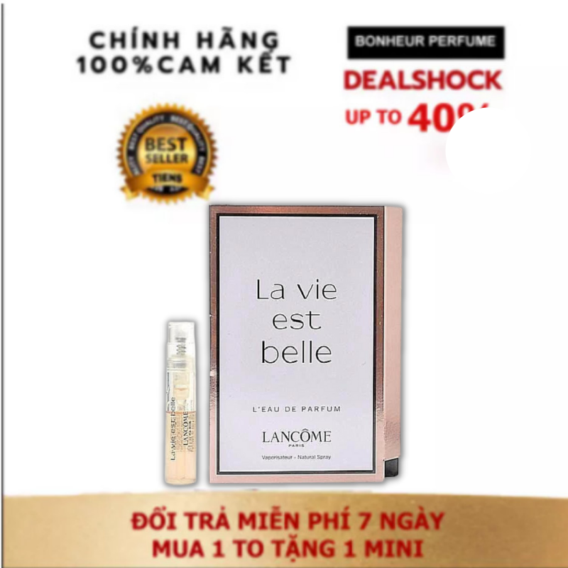 Nước Hoa Chiết Chính Hãng Lacome La vie est belle EDP Vial 2ml