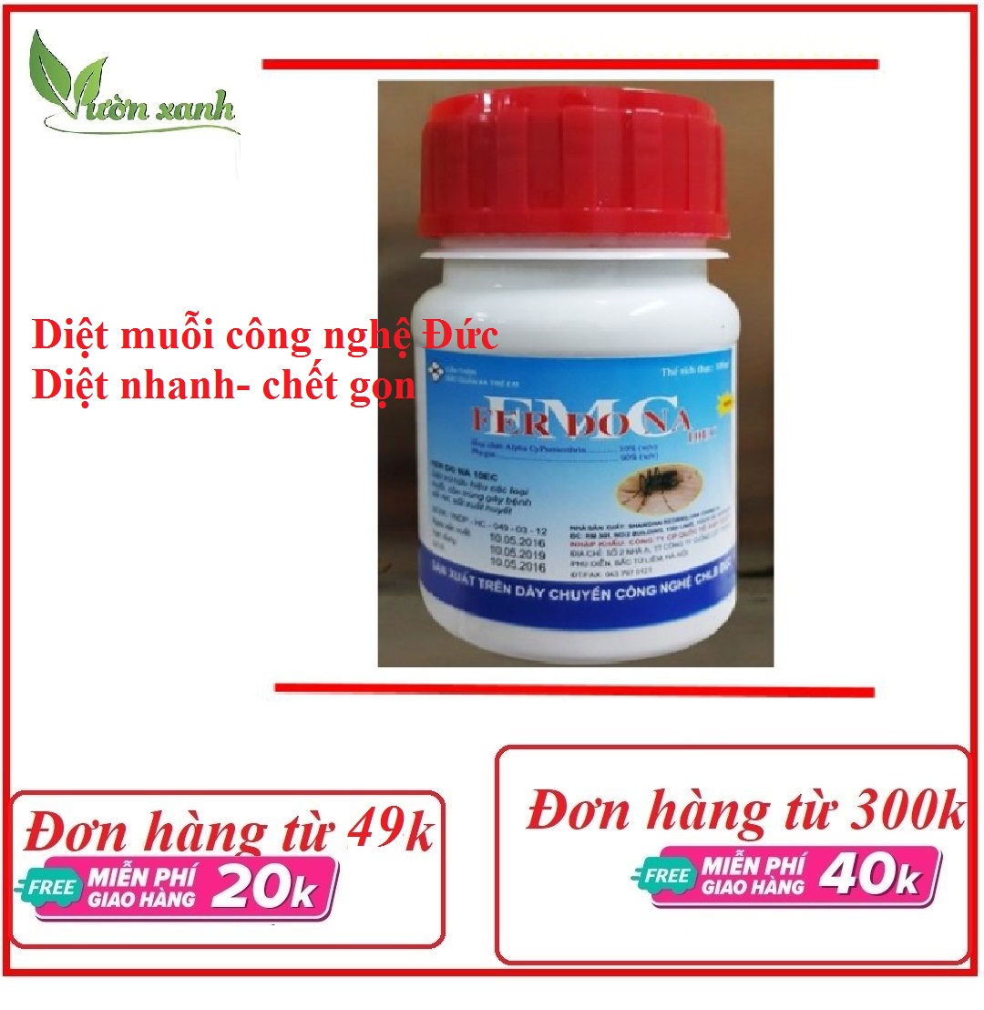 Perdona fmc 10ec 100ml - diệt muỗi, gián, ruồi, bọ chét, ve, kiến,...