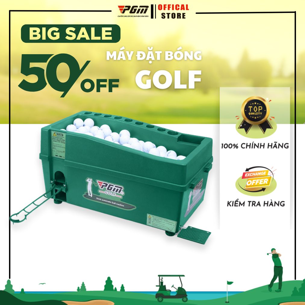 Máy đặt bóng golf, pgm, máy đặt bóng bán tự động dễ dàng sử dụng