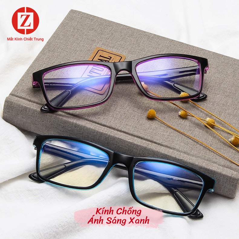 Gọng Kính cận phong cách cổ điển mẫu mới 2021, tròng kính chống ánh sáng xanh, chống mỏi mắt MÃ 3028