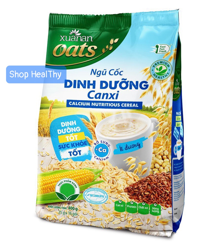 [DATE MỚI] Bột Ngũ Cốc Dinh Dưỡng CanXi Xuân An 400gr