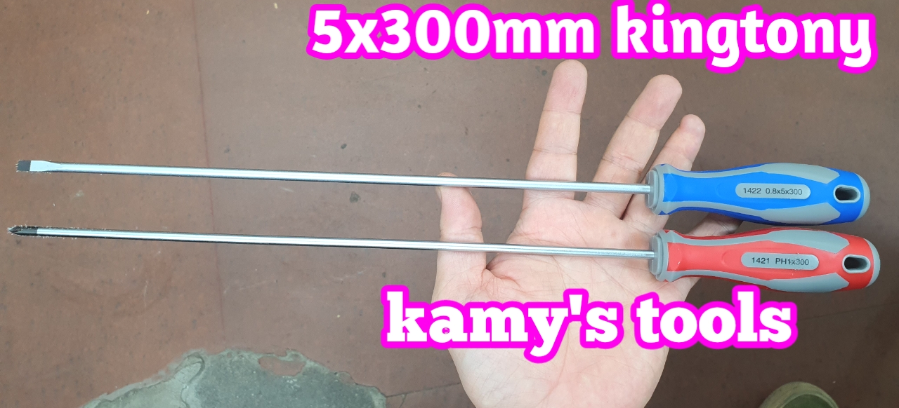 Tua vít bake dẹp kingtony ph1 5mm dài 300mm model 14210112 14220512, tô vít