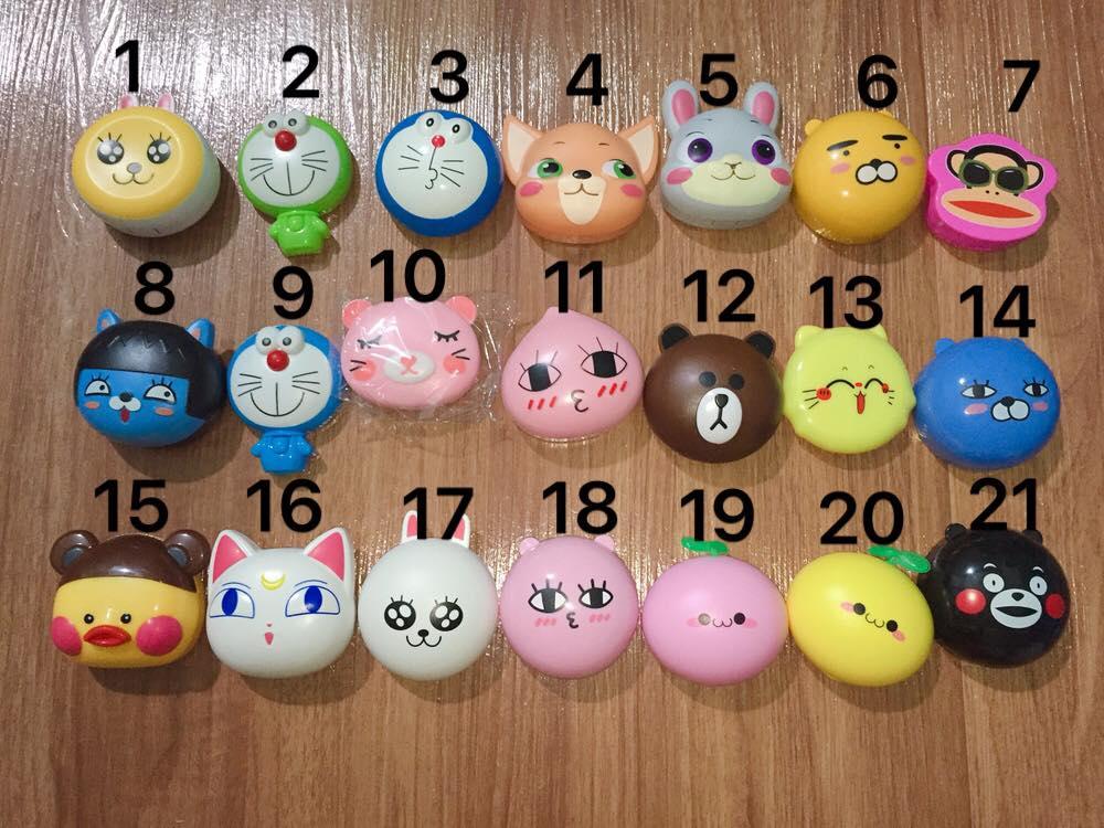 [HCM]Khây gương đựng lens đầy đủ dụng cụ đeo ( chọn ngẫu nhiên )