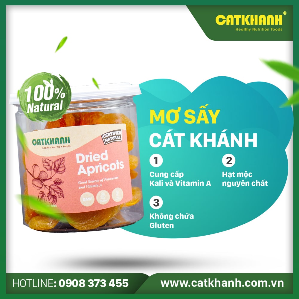 Mơ sấy dẻo cát khánh 450g