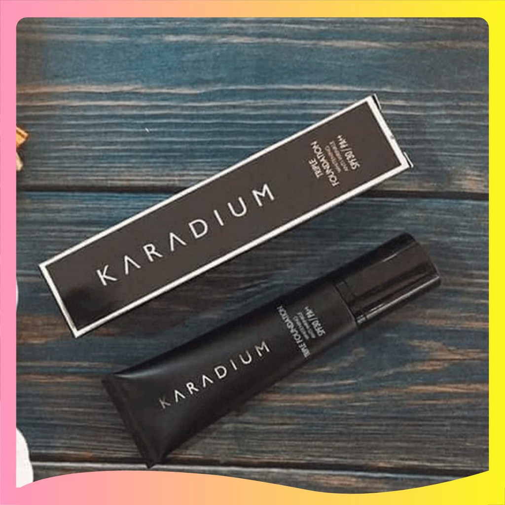 Kem nền siêu mịn Karadium Triple Foundation SPF30 PA++ dạng tuýp, sản phẩm tốt, chất lượng cao, cam kết như hình, an toàn cho người sử dụng