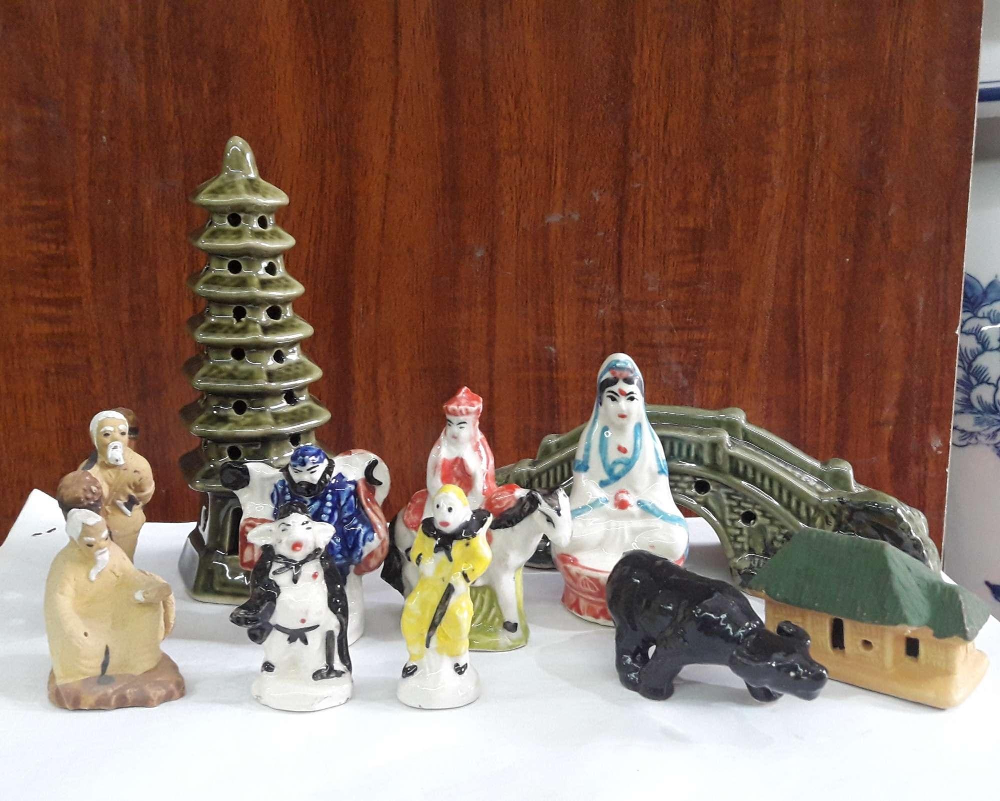 Bộ sản phẩm trang trí tiểu cảnh sân vườn non bộ bể cá bát. Cam kết giá tốt trên thị trường.