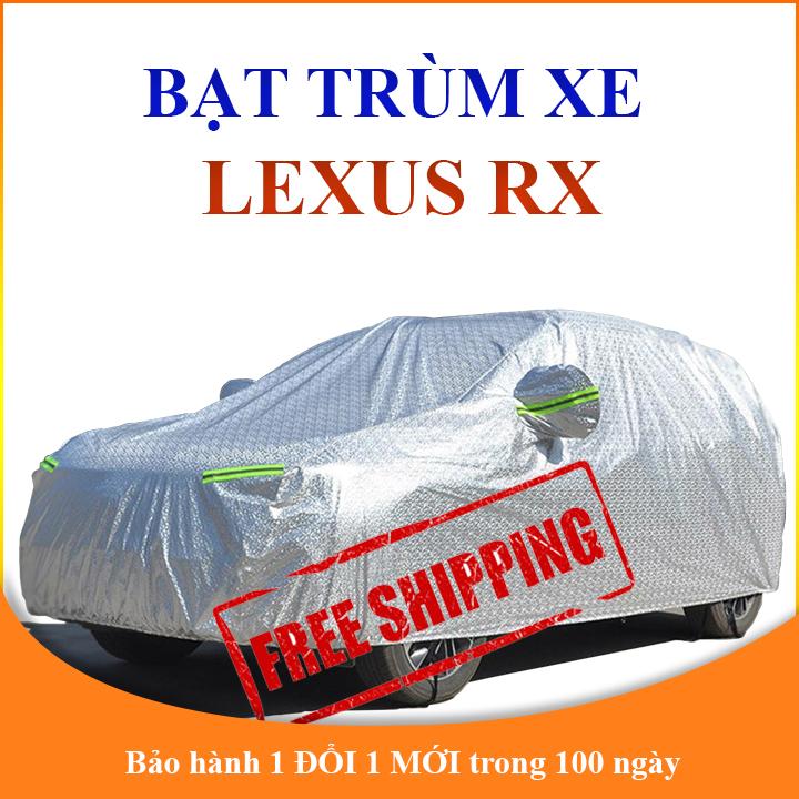 Bạt che phủ xe ô tô 5 chỗ Lexus RX chống nắng mưa, bạt trùm xe ô tô 3 lớp chống nóng không thấm nước