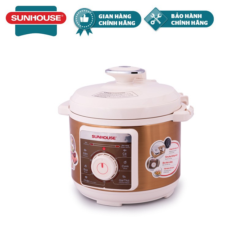 Nồi áp suất đa năng sunhouse shd1558g