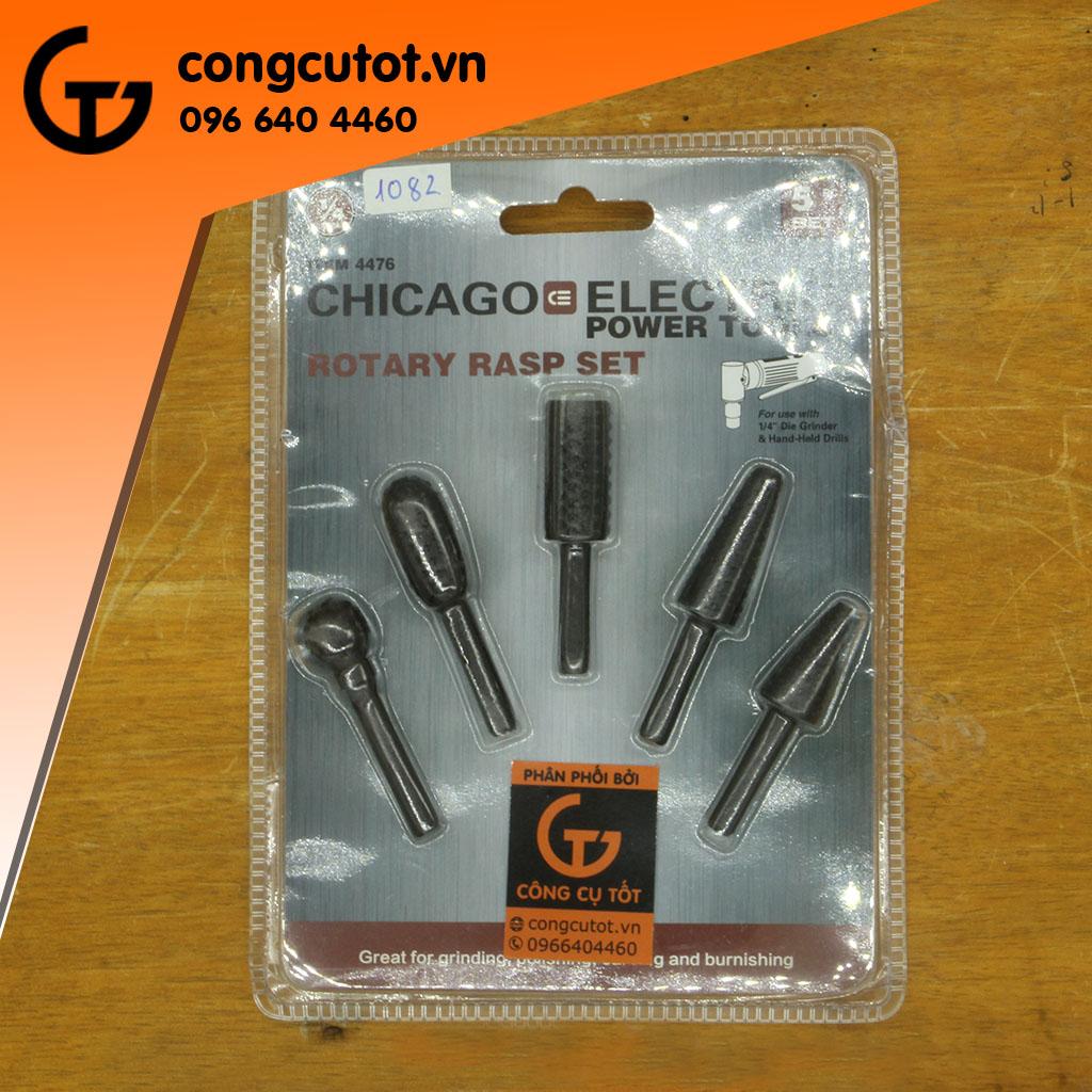 Bộ 5 mũi phay mài cắt gỗ đa năng