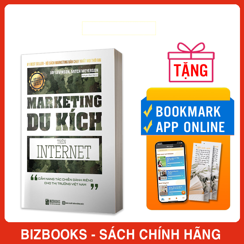 Sách marketing du kích trên internet: cẩm nang tác chiến dành riêng cho thị trường việt nam - bizbooks