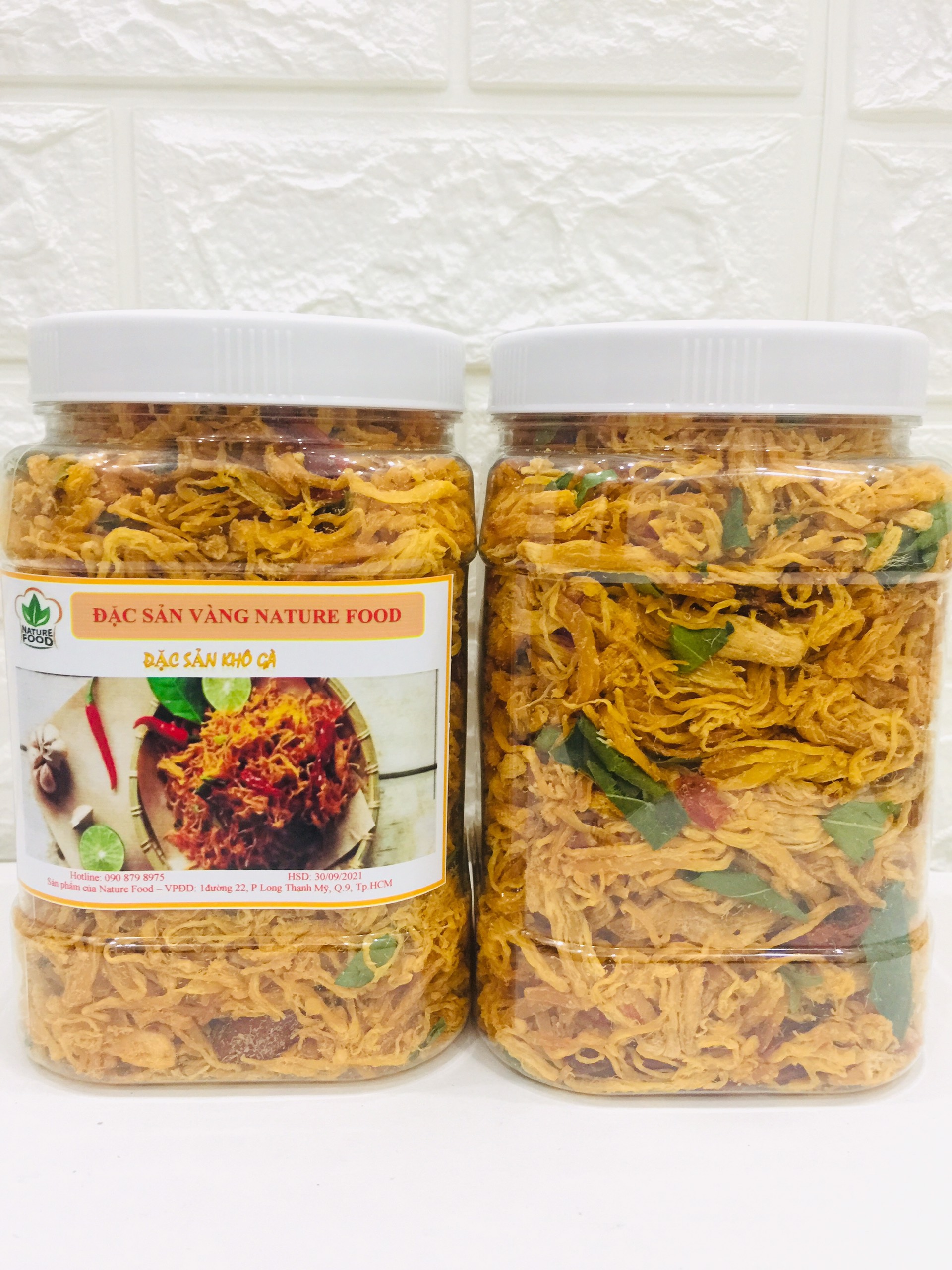 1kg Khô Gà Lá Chanh DatvietFood   LOẠI ĐẶC BIỆT (2 hộp)